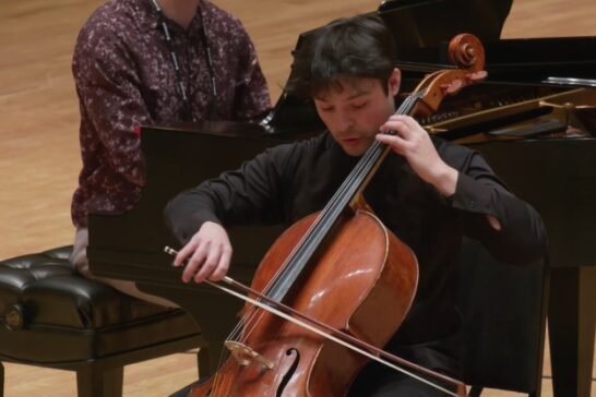 Andres Sanchez (Cello ’20) Wins First Prize at the 29th Annual Sphinx Competition