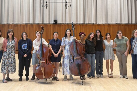 Curtis Hosts 2026 Symposium for Women and Nonbinary Bassists