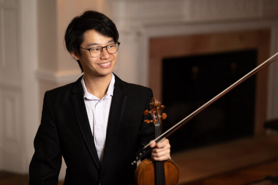 Tianyou Ma (Violin ’23) Wins Second Prize at Michael Hill International Violin Competition